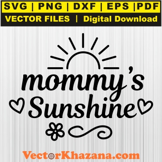Mommys Sunshine Svg