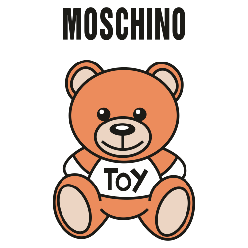 Moschino Bear Logo Clipart