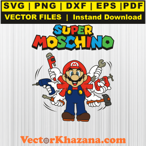 Moschino Super Mario Svg Png