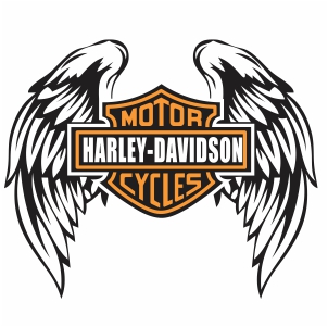 Harley Davidson Shield And Wings Logo vector 