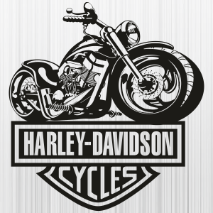 Harley Davidson Cycles Svg