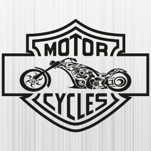 Motor Cycles With Bike Svg