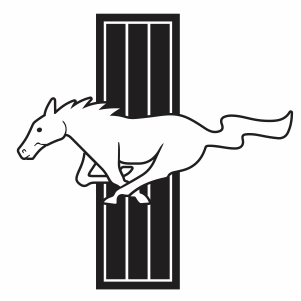 Mustang Logo Svg
