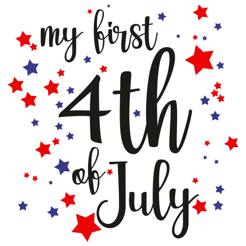 My First 4th of July Svg