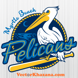Myrtle Beach Pelicans Svg
