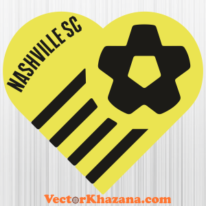 Nashville Sc Heart Svg
