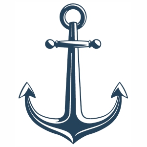 Nautical Anchor svg cut file