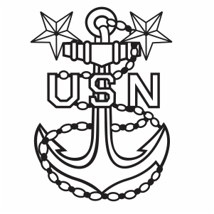 Us Navy Chief Anchor svg