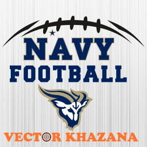 Navy Football Logo SVG