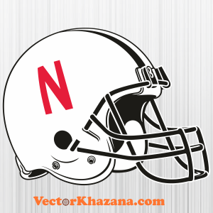 Nebraska Huskers Helmet Svg