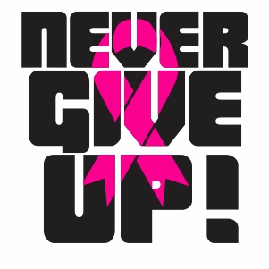 Never Give Up Svg