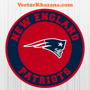 New England Patriots Circle Svg