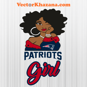 New England Patriots Girl Logo Svg