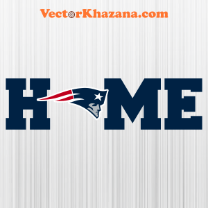 New England Patriots Home Svg
