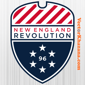 New England Revolution Fc 96 Svg