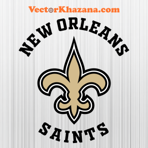 New Orleans Saints Circle Letter Svg