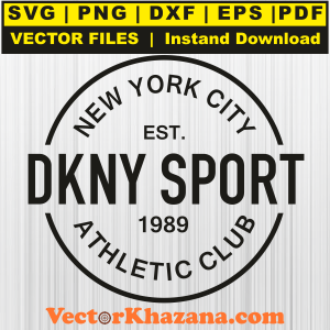 Dkny Sport New York City Est 1989 Svg