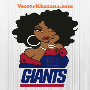 New York Giants Betty Boop Svg