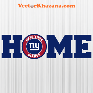 New York Giants Home Svg