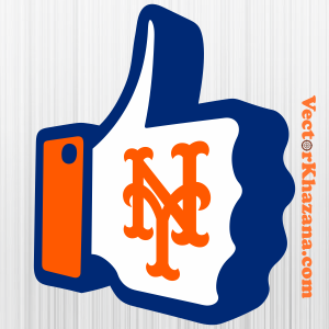 New York Mets Hand Svg