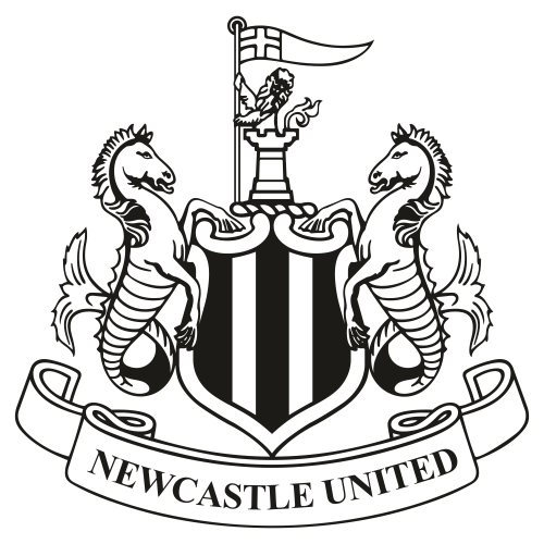 Newcastle United FC Black Svg