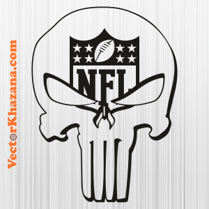 NFL Punisher Skull Svg