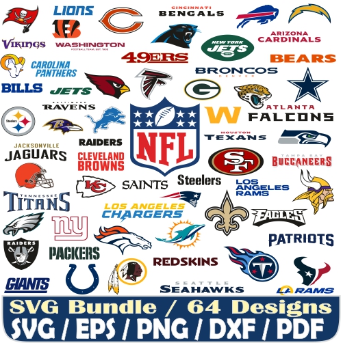 NFL SVG Bundle