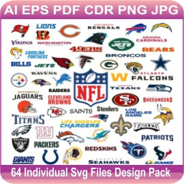 NFL SVG Bundle