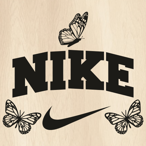 Nike Butterfly Svg