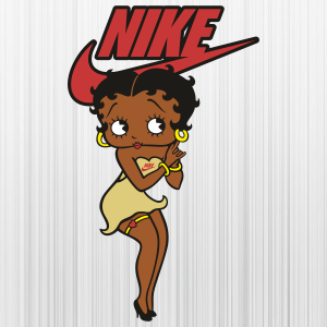 Nike Betty Boop Svg