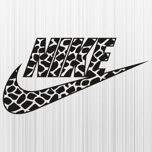 Nike Giraffe Print Svg