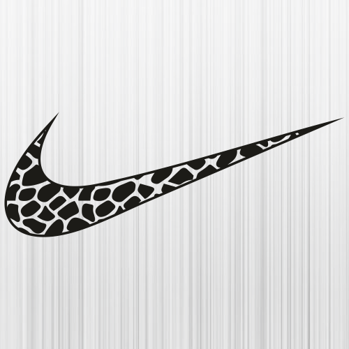 Nike Animal Print Logo SVG, Nike SVG, Nike Logo SVG, PNG