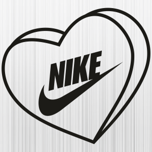 Een zin Dreigend Array Nike Heart Logo SVG | Nike Love Heart PNG | Nike Logo vector File