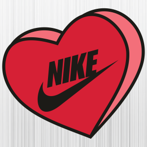 Nike Love Heart Svg