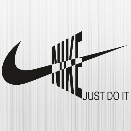 Nike Just Do It Black SVG | Nike Logo PNG | Nike Just Do It File