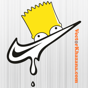 Nike Simpson Swoosh Svg