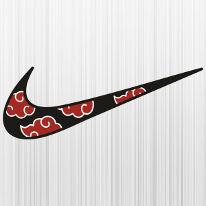 Nike Symbol With Cloud Svg