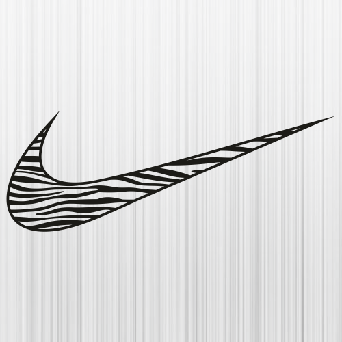 Nike Zebra Print Symbol Svg