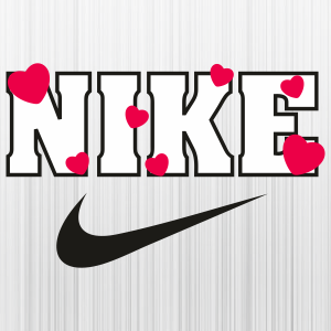 Nike With Heart Svg