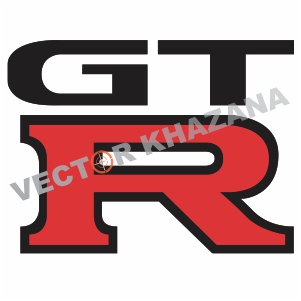 Nissan GTR Logo Vector