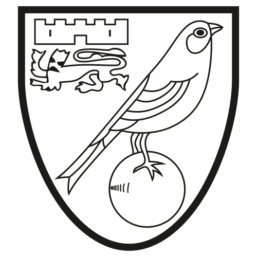 Norwich City FC Black Svg