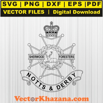 The Sherwood Foresters Svg