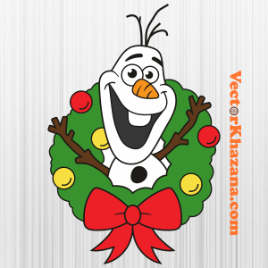 Olaf Frozen Christmas Svg