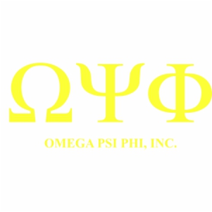 Omega Psi Phi Logo Vector