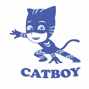Pj Catboy Logo vector