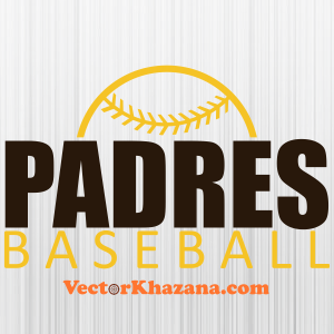 Padres Baseball Svg