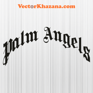 Palm Angels Curve Letter Svg