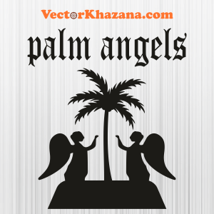Palm Angels Brand Logo Svg