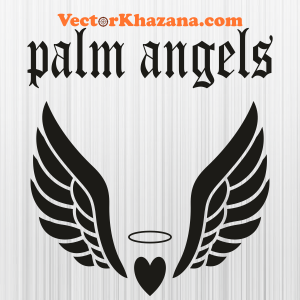 Palm Angels Wing Svg