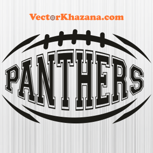 Panthers Football Svg